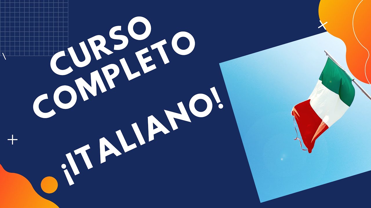 Aprender italiano Curso Completo 1 Lección YouTube