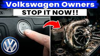 9 STUPID VW Engine Habits That Are DESTROYING Your Turbo (STOP NOW)