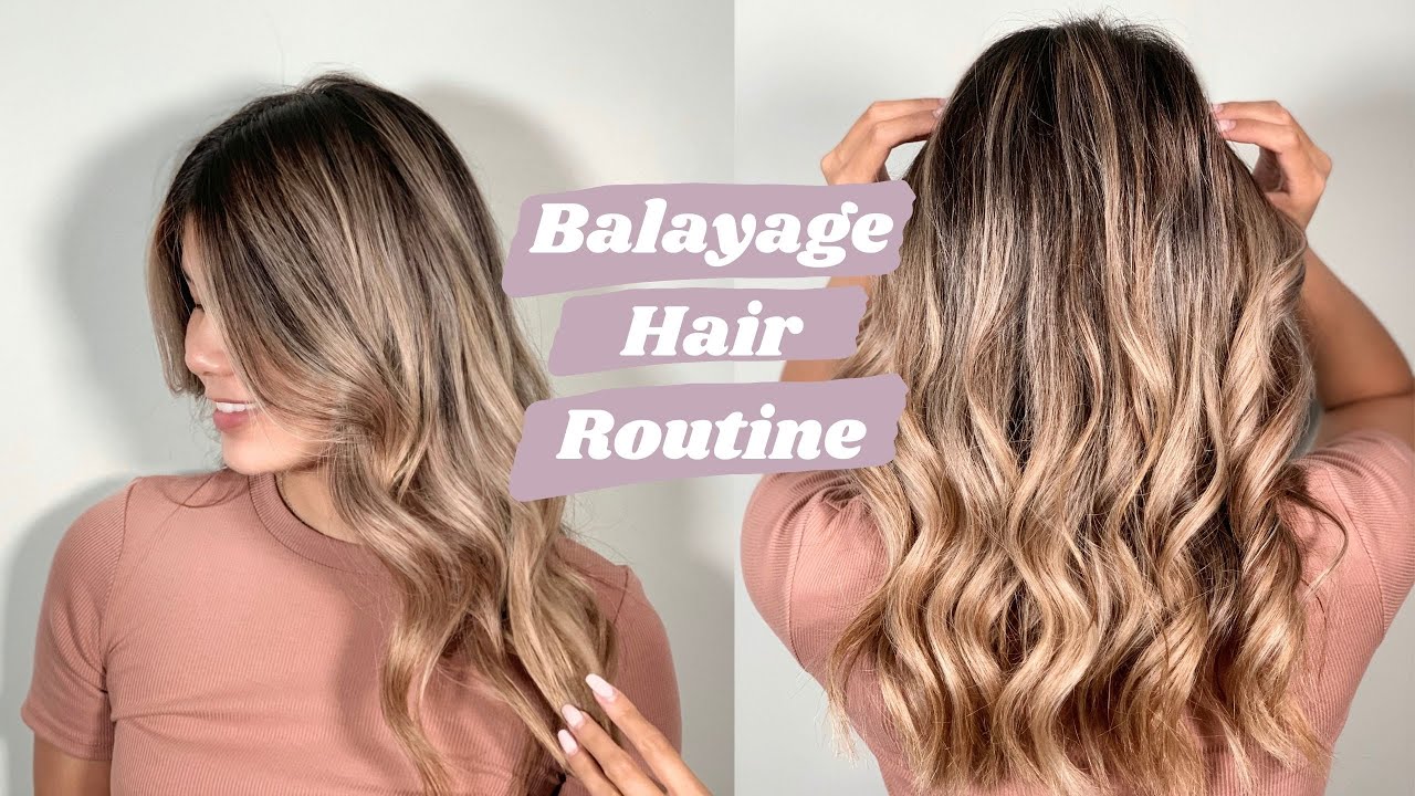 How I maintain my BLONDE BALAYAGE for asian hair// products i use, hair routine...