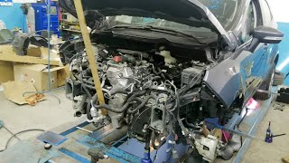 Ford EcoSport . Лобовой. Повреждения.