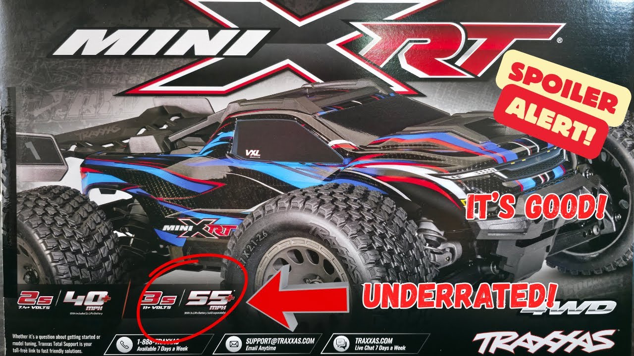 The Best Mini? Traxxas Mini XRT Unboxing - Tested #traxxas #unboxing #rc
