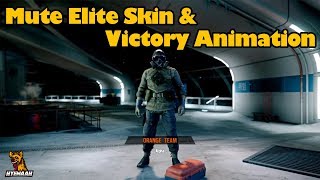 Mute Elite Skin \& Victory Animation - Rainbow Six Siege White Noise