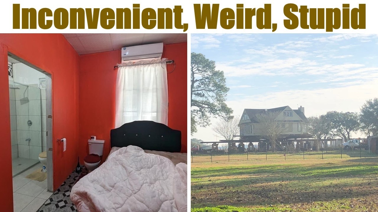 Inconvenient, Weird, Stupid Construction And Interior Designs