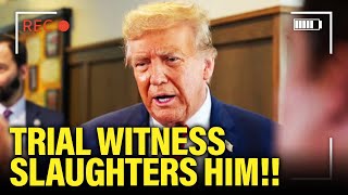 Trump Denies FALLING ASLEEP as Witness SLAUGHTERS him