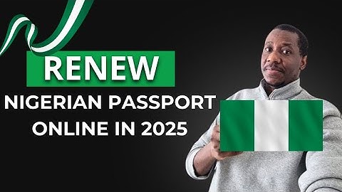 Renew Your Nigerian Passport Without Going to the Embassy | Easy 2025 Guide