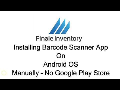 Manually install Finale Inventory Barcode app on Android OS
