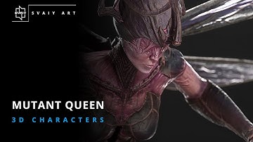 MUTANT QUEEN | 3D CHARACTER