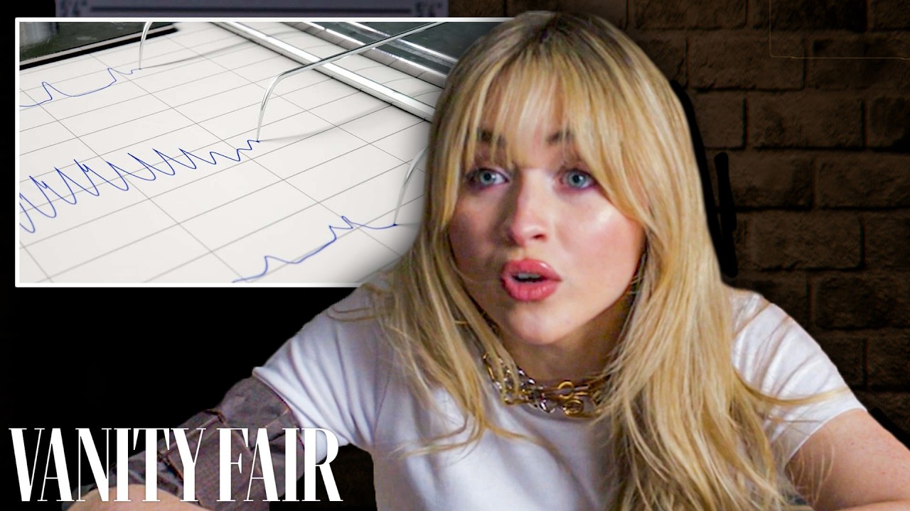 ⁣Sabrina Carpenter Takes a Lie Detector Test | Vanity Fair