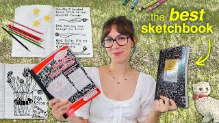 the BEST SKETCHBOOK for CREATIVITY + sketchbook tour!