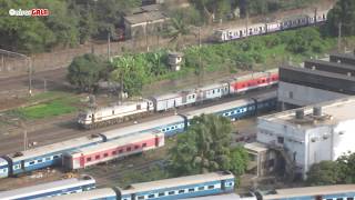 Happy 46th Birthday Mumbai Rajdhani- The KING of WR decorated by Railfans