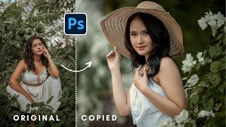 How to 🎨 STEAL Color Grading - Photoshop Tips & Tricks!