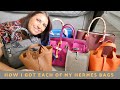 How I got each of my Hermes bags - 7 bags!!