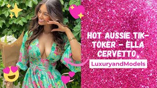 Hot Aussie Tik-toker - Ella Cervetto | Biography, lifestyle. @TopModelsStars