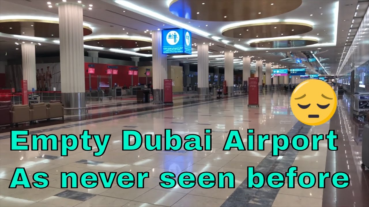Empty Dubai Airport As Corona Virus Cases Are Rising My Last Business Trip For Now Youtube
