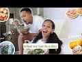 WHAT WE EAT IN A DAY *husband &amp; wife edition* | cooking for two &amp; mostly plant-based!