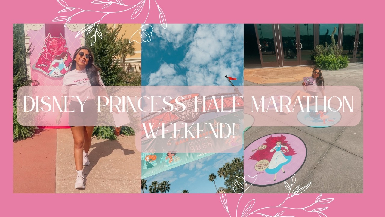 Disney Princess Half Marathon Weekend Part 1 ~Travel/Expo/& more!!!~