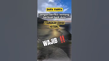 JANGAN TERTIPU ‼️UTAMAKAN BAYAR HUTANG BARU SEDEKAH | BUYA YAHYA #tausiyah #buyayahya  #hutang #fyp