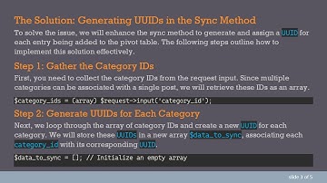Handling UUIDs with Laravel
