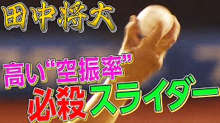 【奪三振率高し】田中将大 