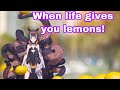 Life Lemons And Ninomae Ina’nis (Every-time ina said when life gives you lemons in getting over it)