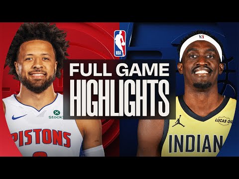 PISTONS at PACERS | FULL GAME HIGHLIGHTS | November 24, 2025