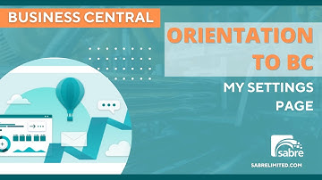 My Settings Page in Business Central