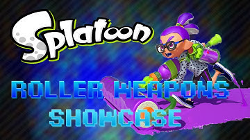 Splatoon - Weapon Showcase (Krak-On Splat Roller + Carbon Roller)