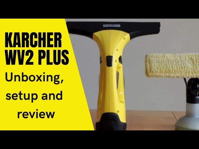 ASPIRAGOCCE LAVAVETRI Karcher A BATTERIA WV5 PLUS N - per Vetri e S