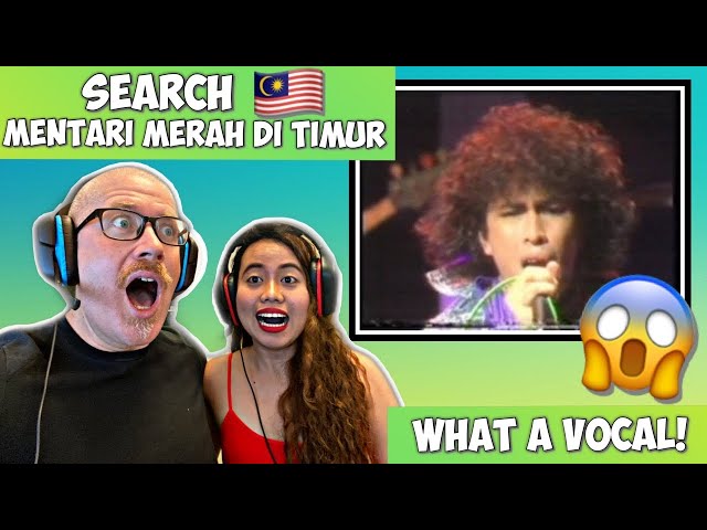 AMY SEARCH - MENTARI MERAH DIUFUK TIMUR | FIRST TIME TO REACT! 😲🇲🇾 class=