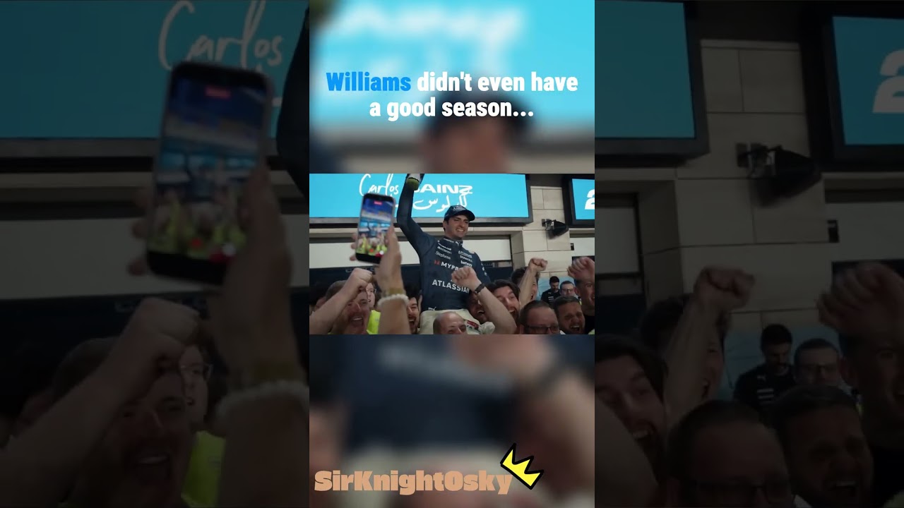 Williams are the team of the year! 