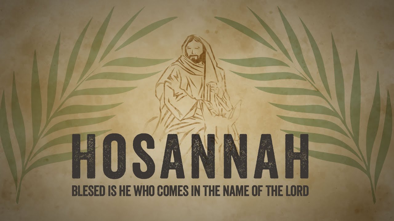 Palm Sunday Sermon YouTube