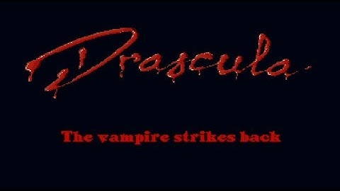 DRASCULA: THE VAMPIRE STRIKES BACK - PRIMA PARTE