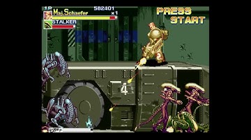 MiSTer FPGA Arcade - Alien vs Predator full game playthrough
