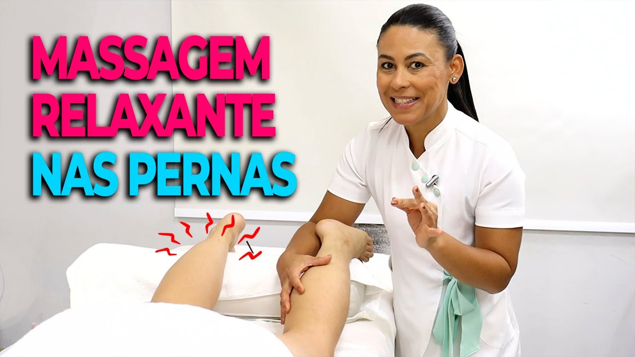 Massagem Relaxante nas Pernas