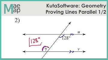KutaSoftware: Geometry- Proving Lines Parallel Part 1
