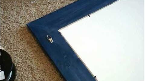 How to use an open back frame