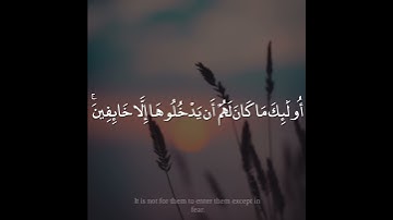 ماهر المعيقلي - سورة البقرة || وَمَنْ أَظْلَمُ مِمَّن مَّنَعَ مَسَاجِدَ اللَّهِ