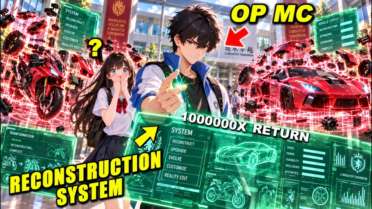 [Season 1-2 ] Boy Gets a GOD-LEVEL UPGRADE System with 100000x Returns! | Manhwa Recap in Hindi
