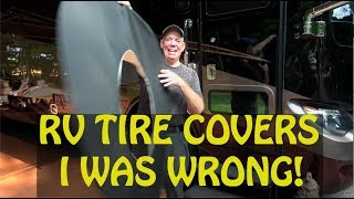 Tire Covers for UV Protection  I Was Wrong!  Magne Shade Tire Covers!!!!