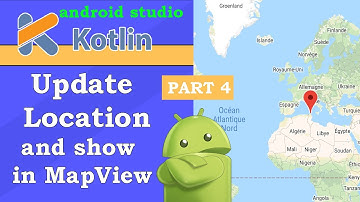 Google Map - Part4:  update location in mapview like google map  [ android tutorial ]