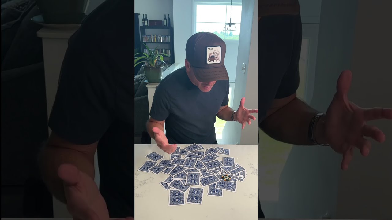 Poker Chip Card Trick What Side Are You On Majority Or First Under Come See It LIVE 