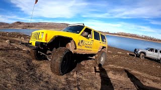 Tacoma Gets Stuck In A Mud Pit!