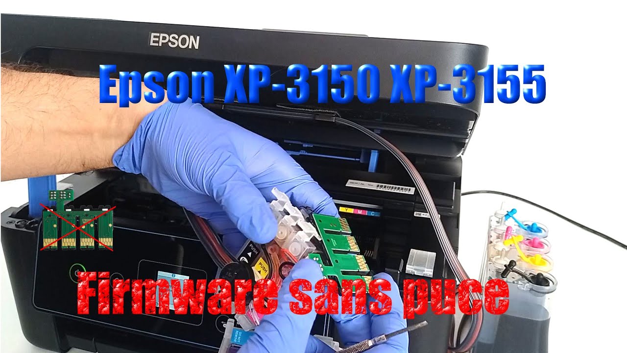 Comment faire votre imprimante Epson XP-3150 XP-3155 imprime avec