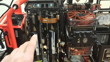 In-Win d Frame RED look at after i built my pc