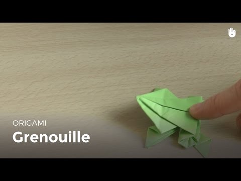 Vidéo: Comment Faire Une Grenouille En Papier