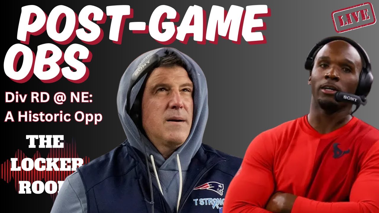 LIVE Post-Game Reaction To Texans Loss To New England & Historically Bad CJ Stroud Performance...