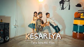 Kesariya Tera Ishq Hai Piya | Arijit Singh New Song | Kids Easy Dance Steps | Lucky Rathore