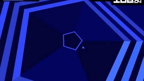 Super Hexagon - HARD (1st level) 209 sec