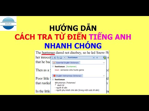 Phần mềm tra từ điển tiếng Anh nhanh nhất rất hiệu quả | VniTeach Channel