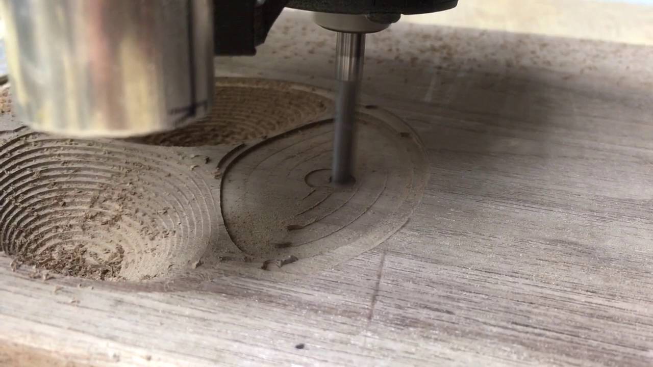 MPCNC Cutting Walnut YouTube